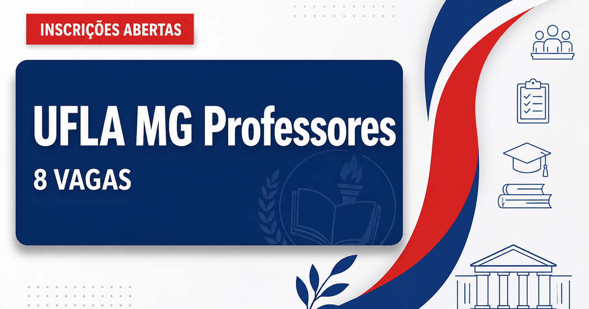 UFLA - Universidade Federal de Lavras: UFLA - MG abre concurso público com oito vagas para professores - Universidade Federal de Lavras
