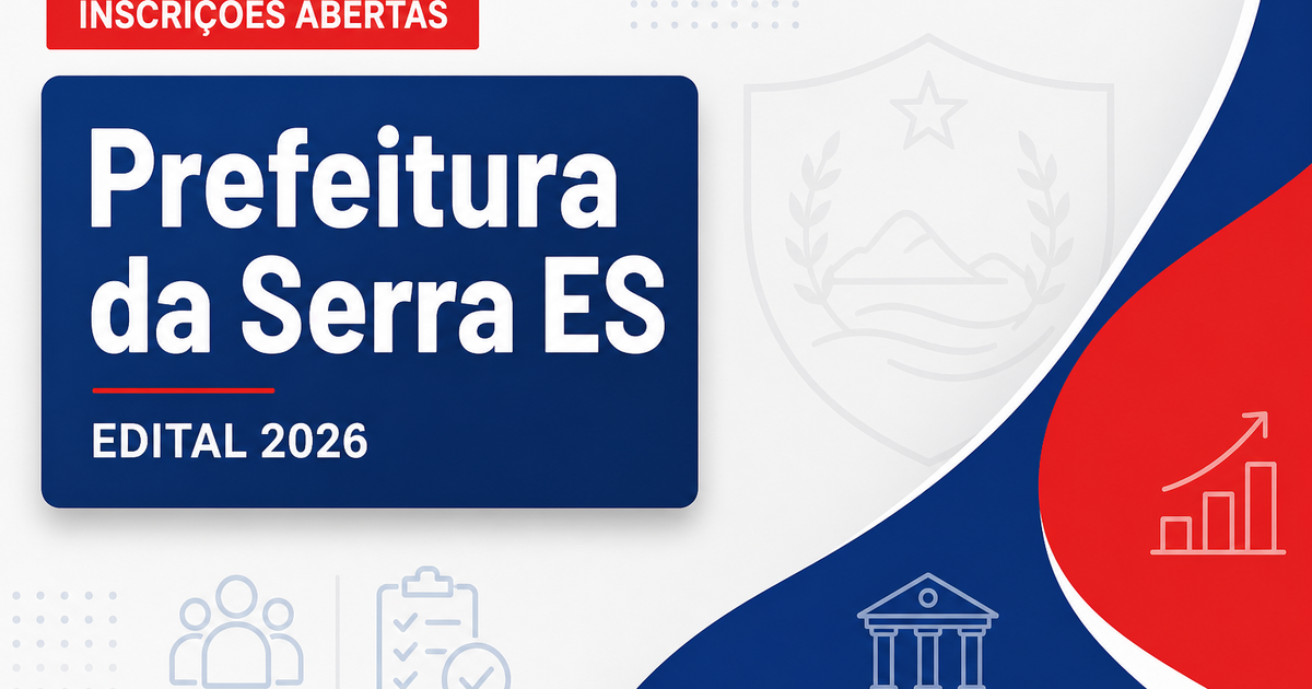 Prefeitura da Serra - ES abre processo seletivo para professores - Prefeitura da Serra