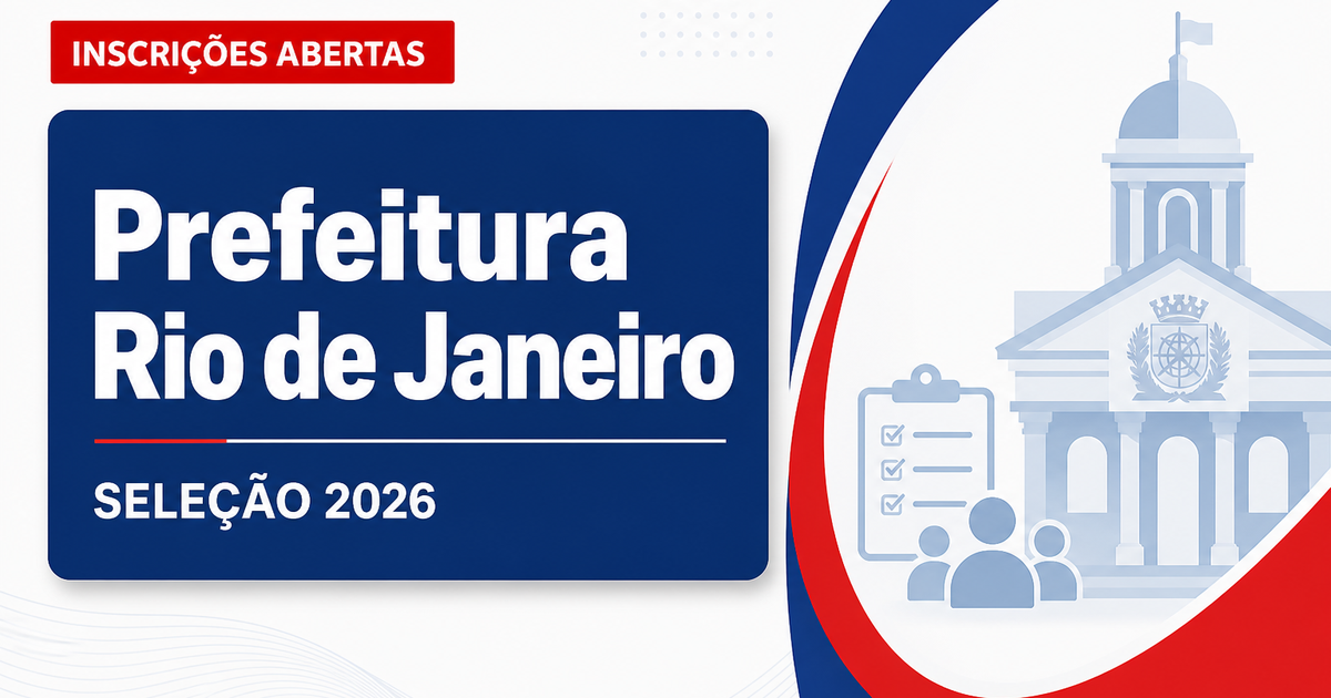 Prefeitura do Rio de Janeiro - RJ abre seleção para operadores e supervisores de Centro de Controle Operacional - Prefeitura do Rio de Janeiro