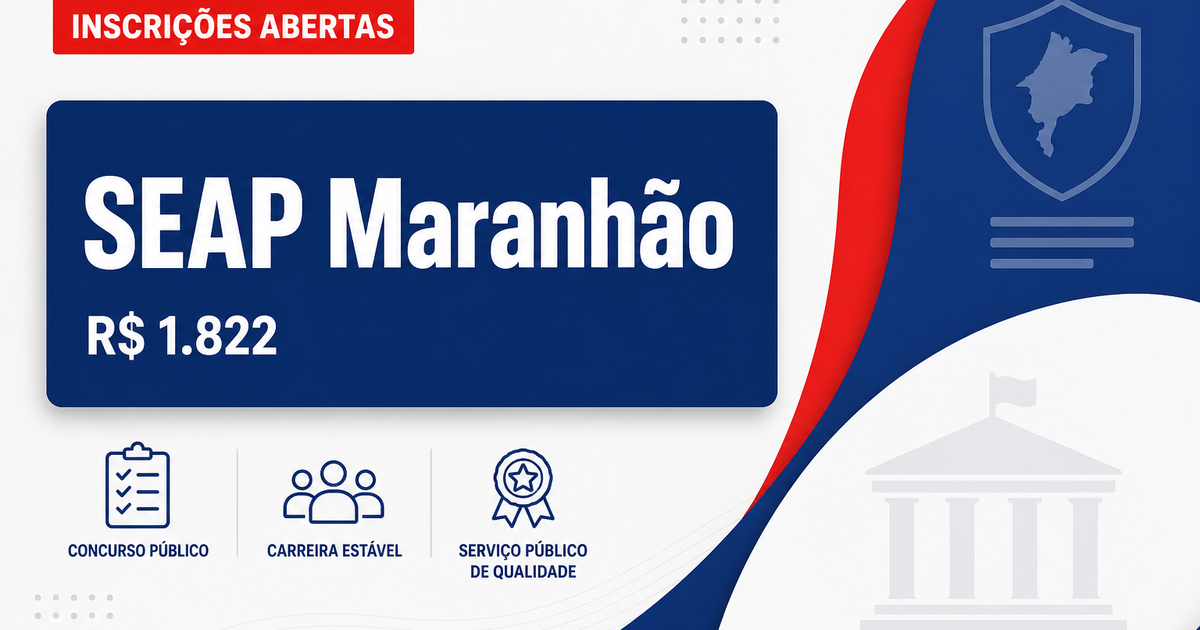 SEAP - Secretaria de Estado de Administração Penitenciária: SEAP - MA abre seleções para auxiliares penitenciários em Pi - Secretaria de Estado de Administração Penitenciária