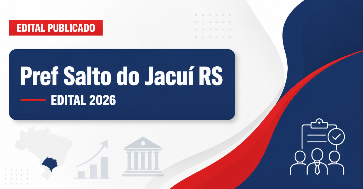 Prefeitura de Salto do Jacuí - RS abre vaga para Professor de Atendimento Educacional Especializado - Prefeitura de Salto do Jacuí