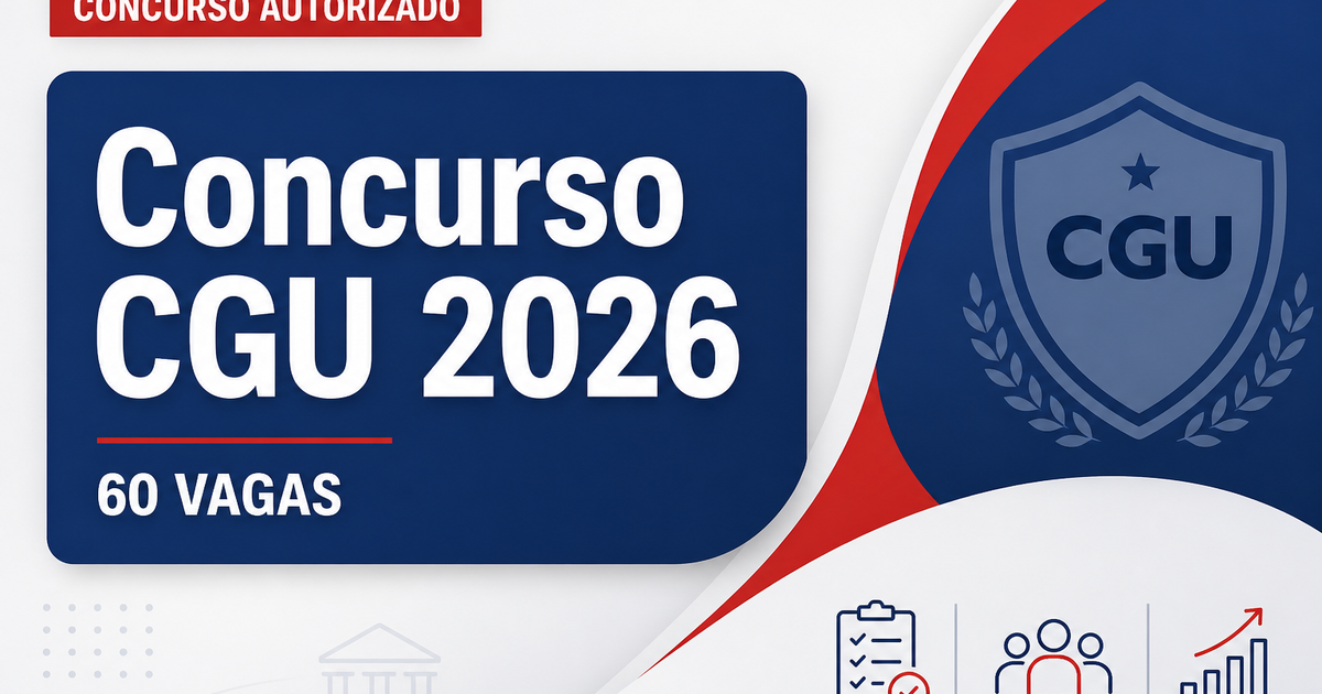 Concurso CGU: banca em definição para 60 vagas - Controladoria-Geral da União