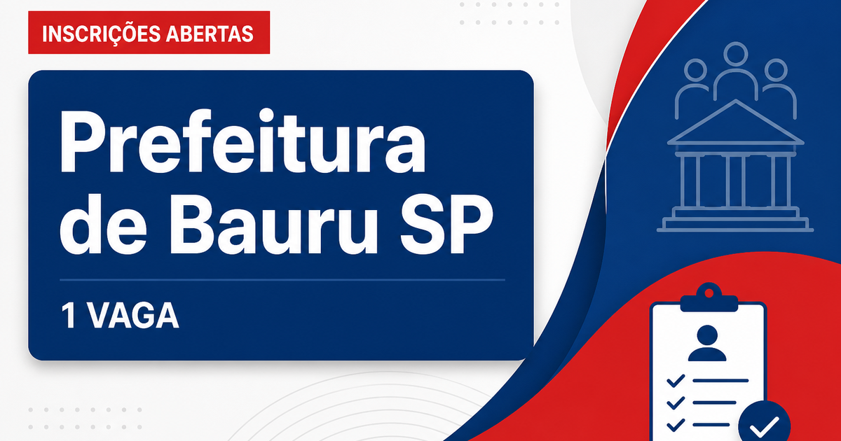 Prefeitura de Bauru: Prefeitura de Bauru - SP abre concurso para Médico Ginecologista e Obstetra - Prefeitura de Bauru