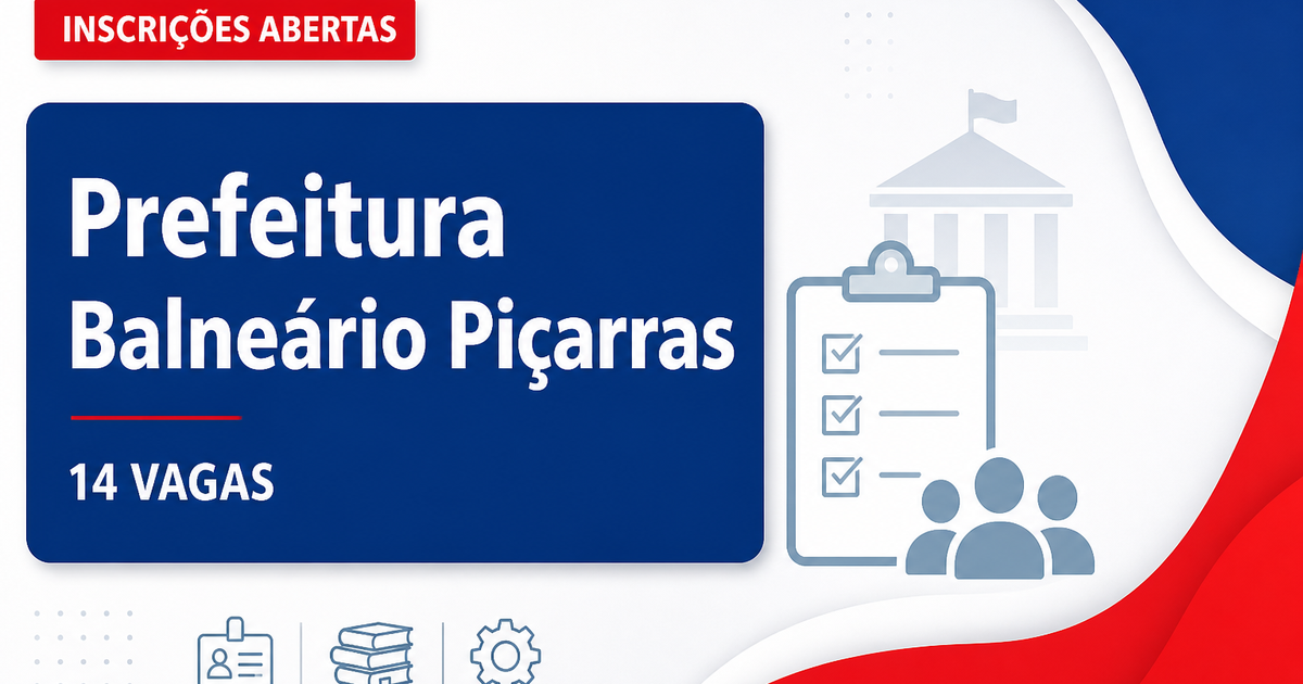 Prefeitura de Balneário Piçarras: Prefeitura de Balneário Piçarras - SC abre concurso para a Guarda Municipal - Prefeitura de Balneário Piçarras