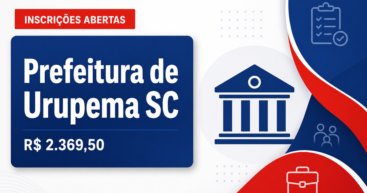Prefeitura de Urupema: Prefeitura de Urupema - SC retifica concurso público e inclui vaga para professor - Prefeitura de Urupema