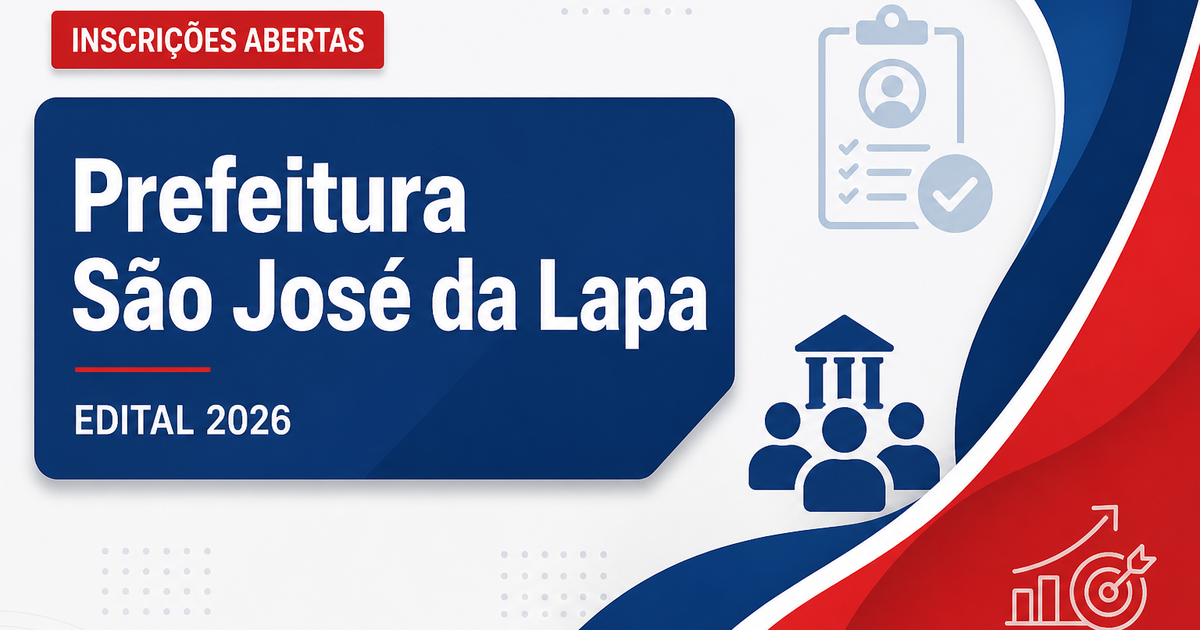 Prefeitura de São José da Lapa - MG abre seleção para Educador Social - Prefeitura de São José da Lapa