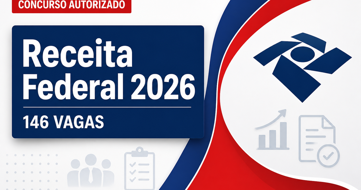 Concurso Receita Federal: formado grupo interno para definição da banca organizadora para 146 vagas - Secretaria Especial da Receita Federal do Brasil