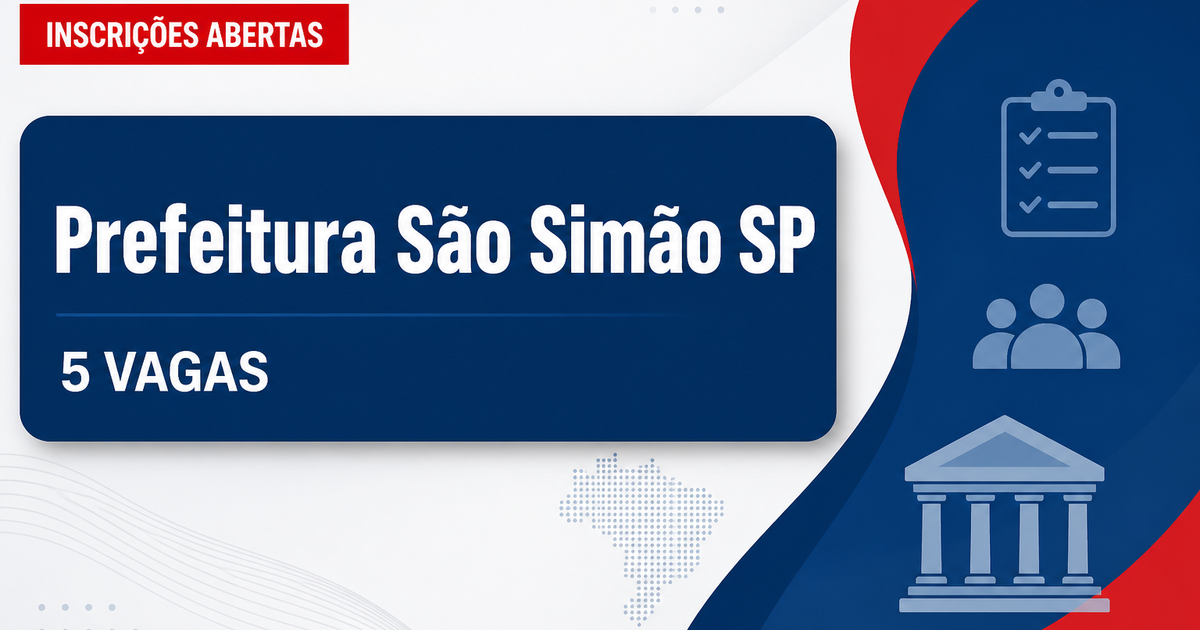 Prefeitura de São Simão: Prefeitura de São Simão - SP abre concurso público para médicos - Prefeitura de São Simão