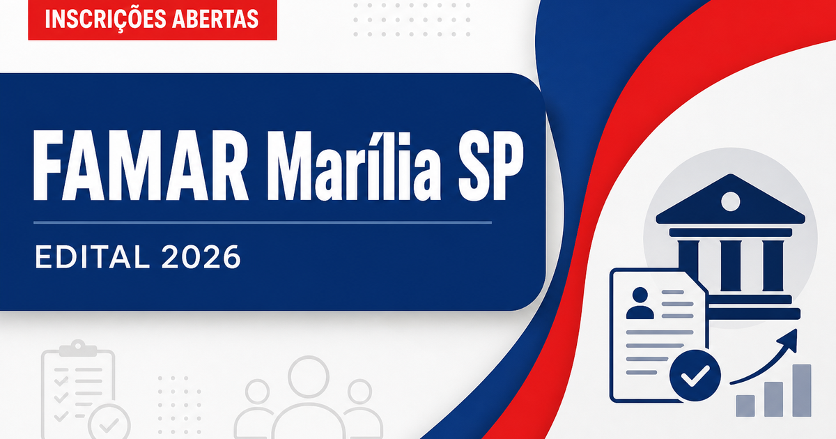 FAMAR abre concurso para médico na área de Cirurgia Geral e do Trauma em Marília SP - Fundação de Apoio à Faculdade de Medicina de Marília