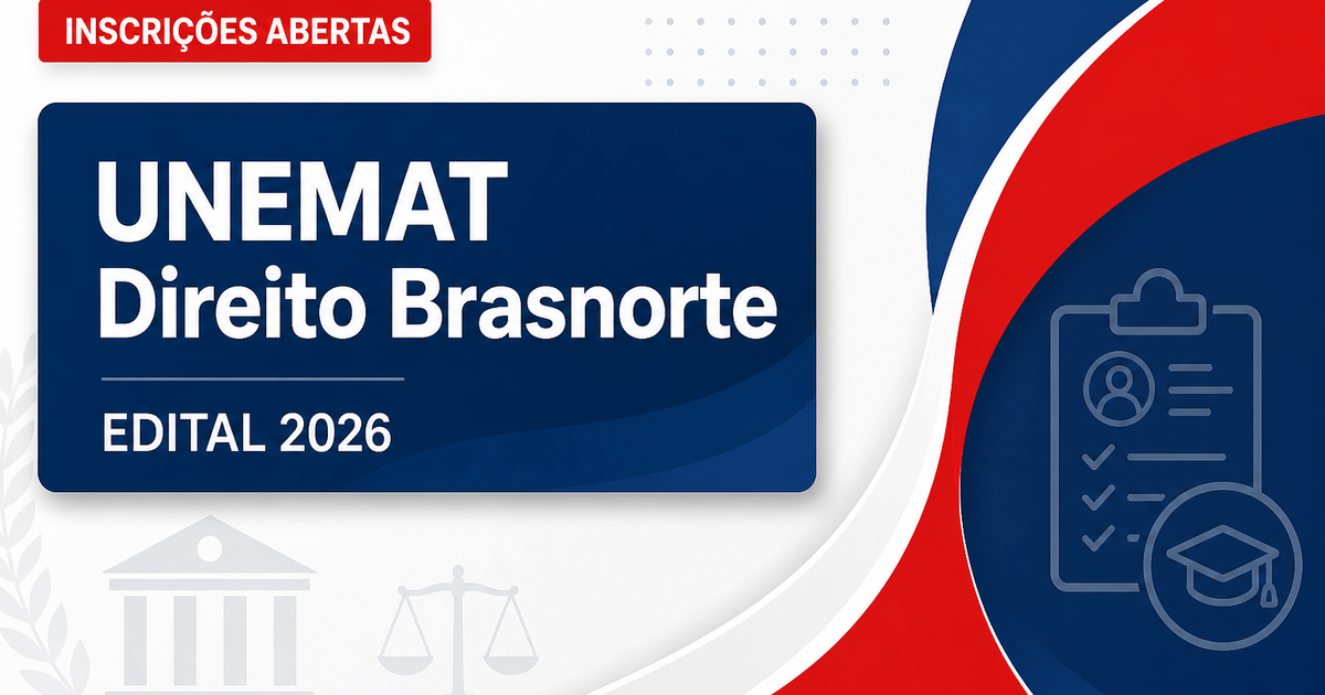 UNEMAT abre processo seletivo para professores na área de Direito em Brasnorte - Universidade do Estado de Mato Grosso