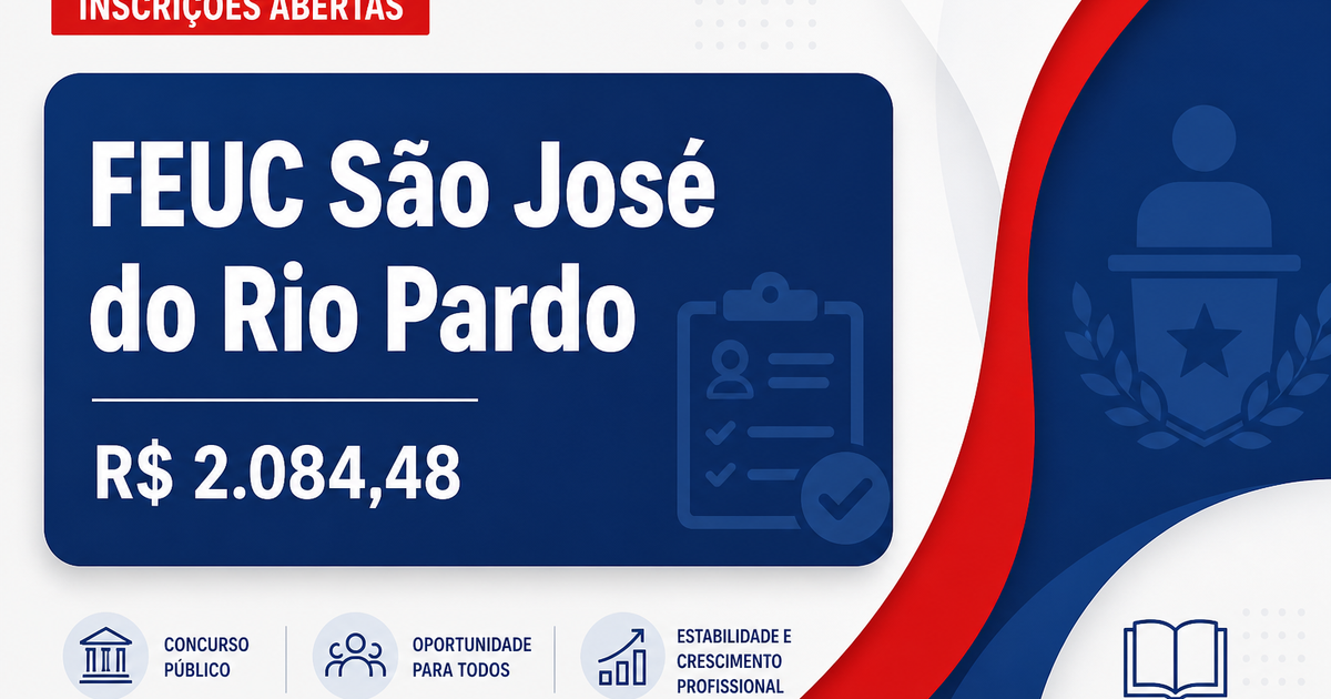 FEUC - Fundação Educacional de São José do Rio Pardo: Fundação Educacional de São José do Rio Pardo - SP abre concurso p - Fundação Educacional de São José do Rio Pardo