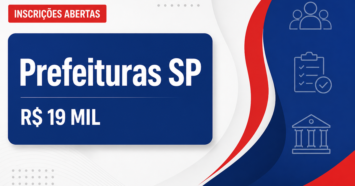 Ganhe até R$ 19 mil: Caraguatatuba, Jundiaí, Osasco e mais cidades têm concursos abertos em SP - Prefeitura de Caraguatatuba, Prefeitura de Jundiaí, Prefeitura de Osasco