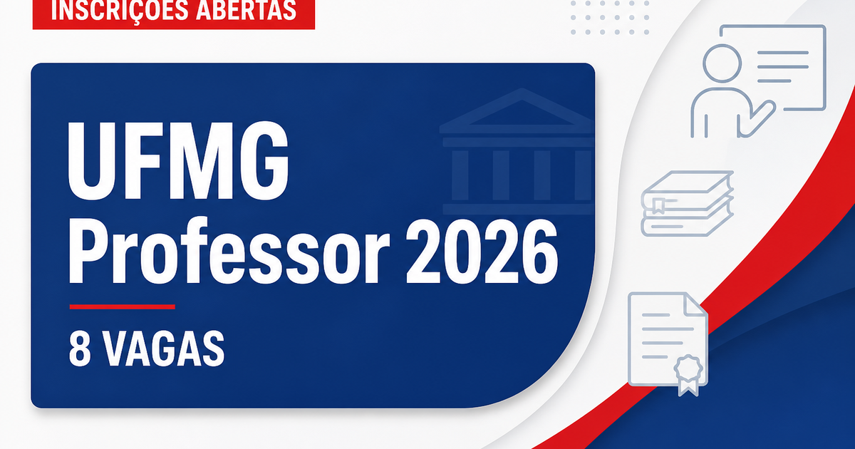 UFMG - Universidade Federal de Minas Gerais: UFMG abre concursos públicos com vagas para professores da carreira do magi - Universidade Federal de Minas Gerais