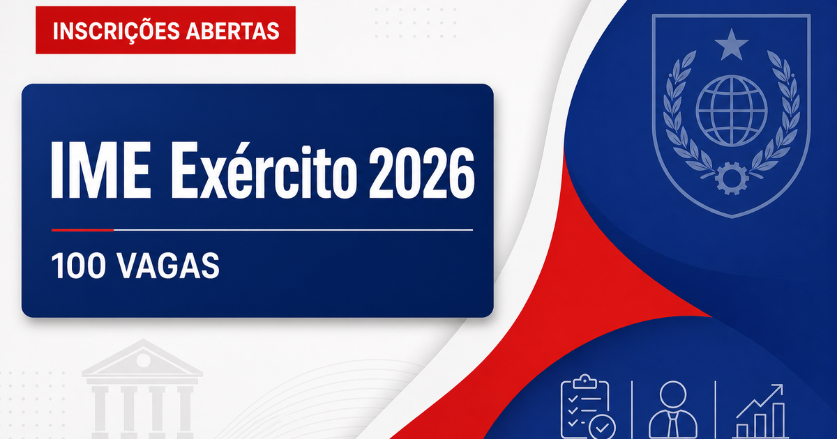 Concurso do Exército abre inscrições para 100 vagas de nível médio no IME - do Exército abre inscriçõesra 100 vagas de nível médio no IME