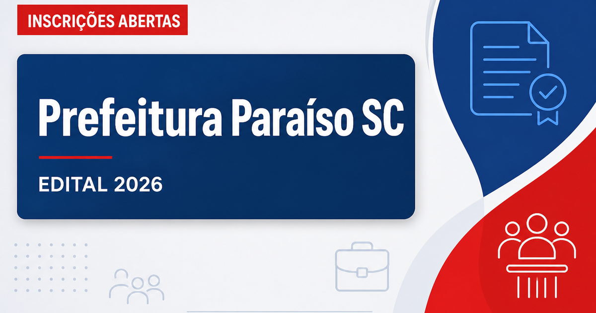 Prefeitura de Paraíso - SC abre vagas em processo seletivo para Motoristas - Prefeitura de Paraíso