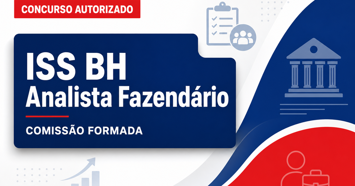 Concurso ISS BH tem comissão formada para analista fazendário - Instituto de Seguridade Social dos Servidores Públicos de Belo Horizonte
