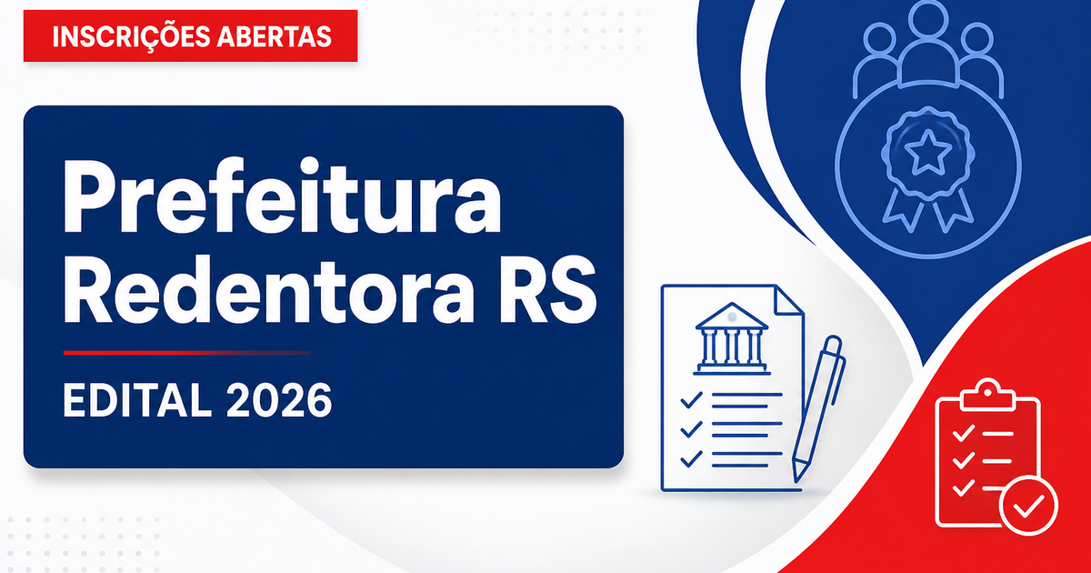 Prefeitura Municipal de Redentora RS abre processo seletivo para agentes comunitários de saúde e de combate às endemias - Prefeitura Municipal de Redentora