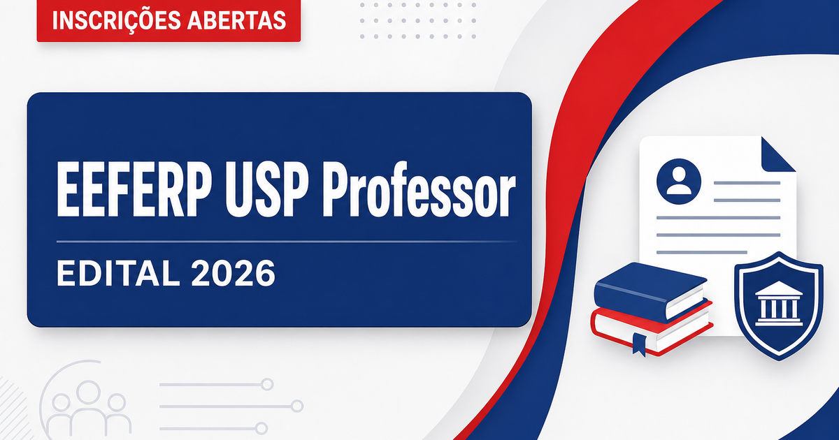 EEFERP/USP - SP abre processo seletivo para Professor Contratado III com título de doutor - Escola de Enfermagem de Ribeirão Preto da Universidade de São Paulo