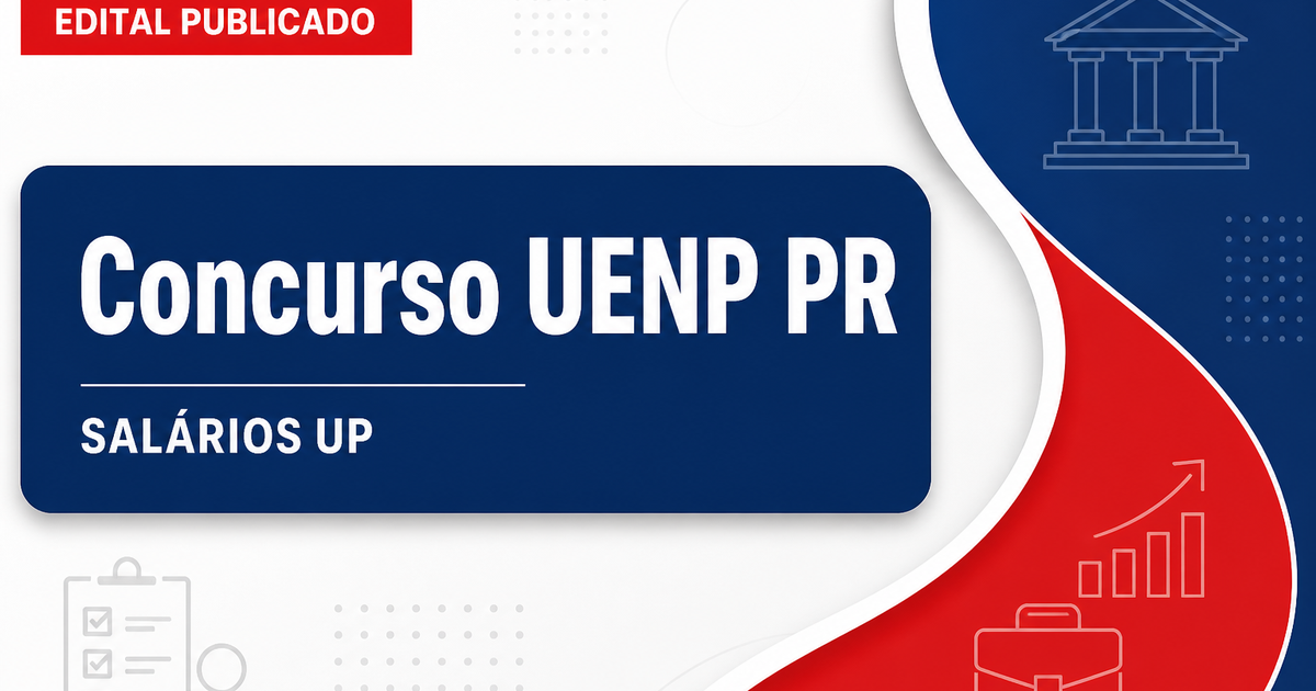 Concurso da UENP: retificação aumenta salários de níveis médio e superior - Universidade Estadual do Norte do Paraná