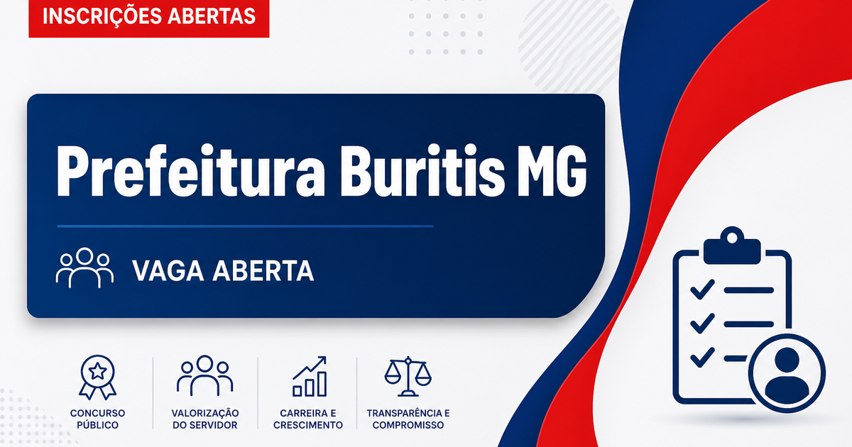 Secretaria Municipal de Saúde de Buritis - MG abre vaga para agente comunitário de saúde - Secretaria Municipal de Saúde de Buritis