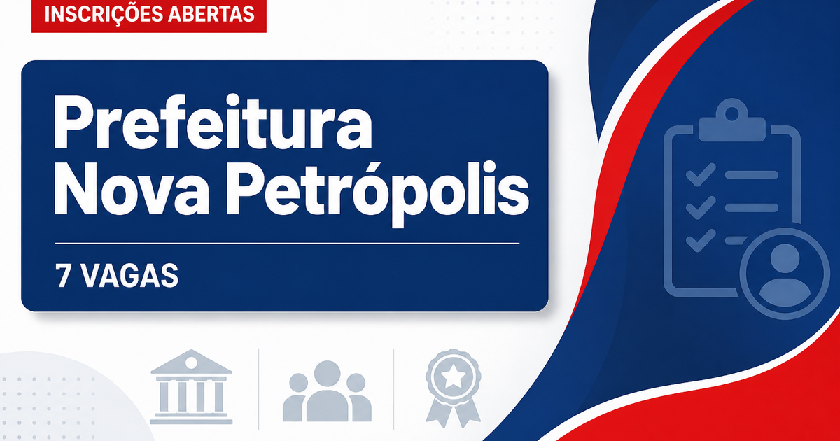 Prefeitura de Nova Petrópolis: Prefeitura de Nova Petrópolis - RS abre vagas para diversos níveis de escolaridade - Prefeitura de Nova Petrópolis
