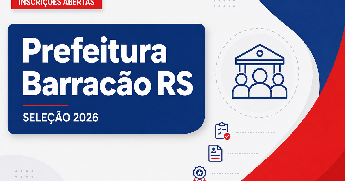 Prefeitura de Barracão - RS abre seleção para Monitor Escolar - Prefeitura de Barracão