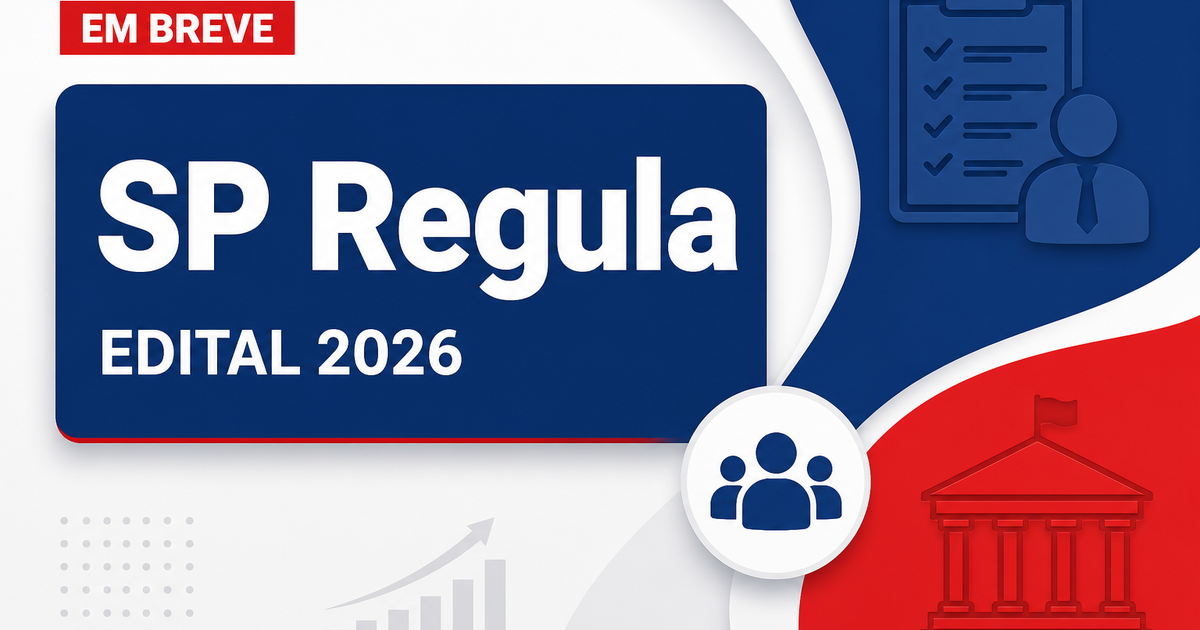 Concurso SP Regula: levantamento de vagas para novo edital pode ser concluído até setembro - Agência Reguladora de Serviços Públicos do Município de São Paulo