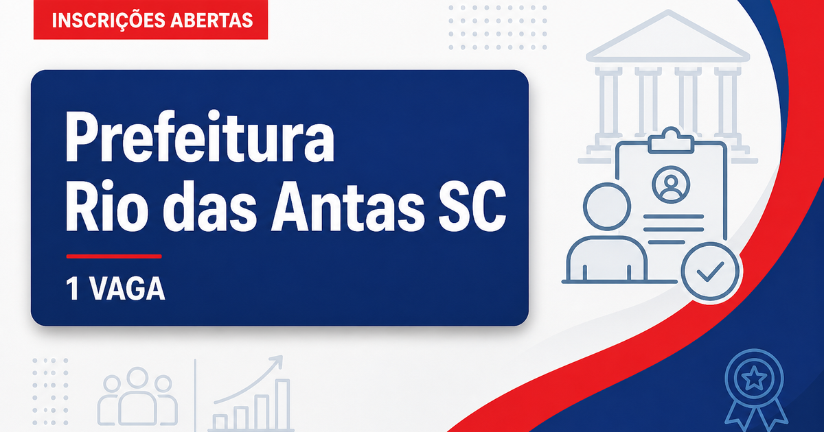 Prefeitura de Rio das Antas: Prefeitura de Rio das Antas - SC abre vaga para motorista de veículos pesados - Prefeitura de Rio das Antas