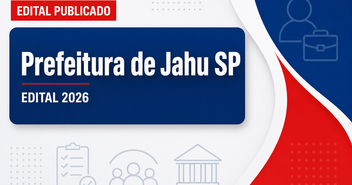 Prefeitura de Jahu - SP abre concurso para Monitor de Alunos e Coveiro - Prefeitura de Jahu