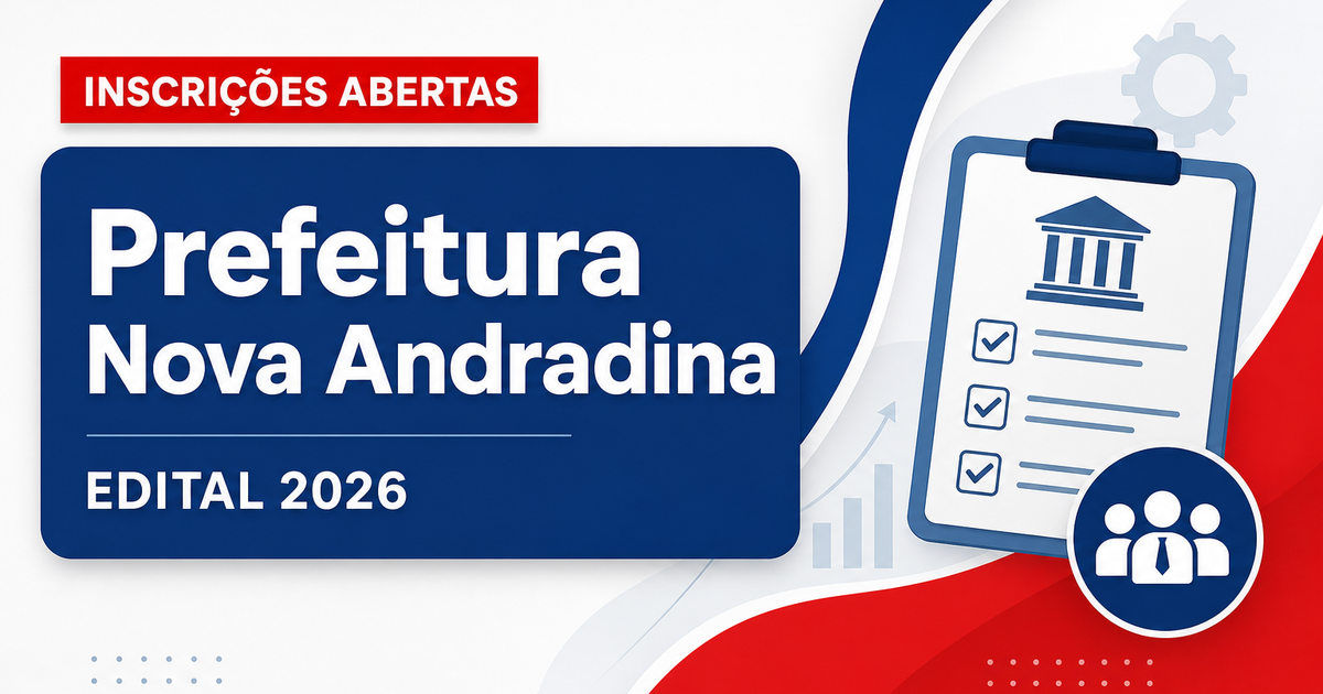 Prefeitura de Nova Andradina - MS abre seleção para o cargo de Merendeira - Prefeitura de Nova Andradina