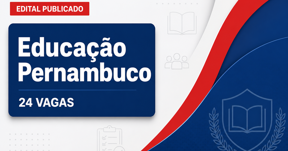Secretaria de Educação de Pernambuco lança processo seletivo com 24 vagas para professores braillistas e intérpretes de - Secretaria de Educação de Pernambuco