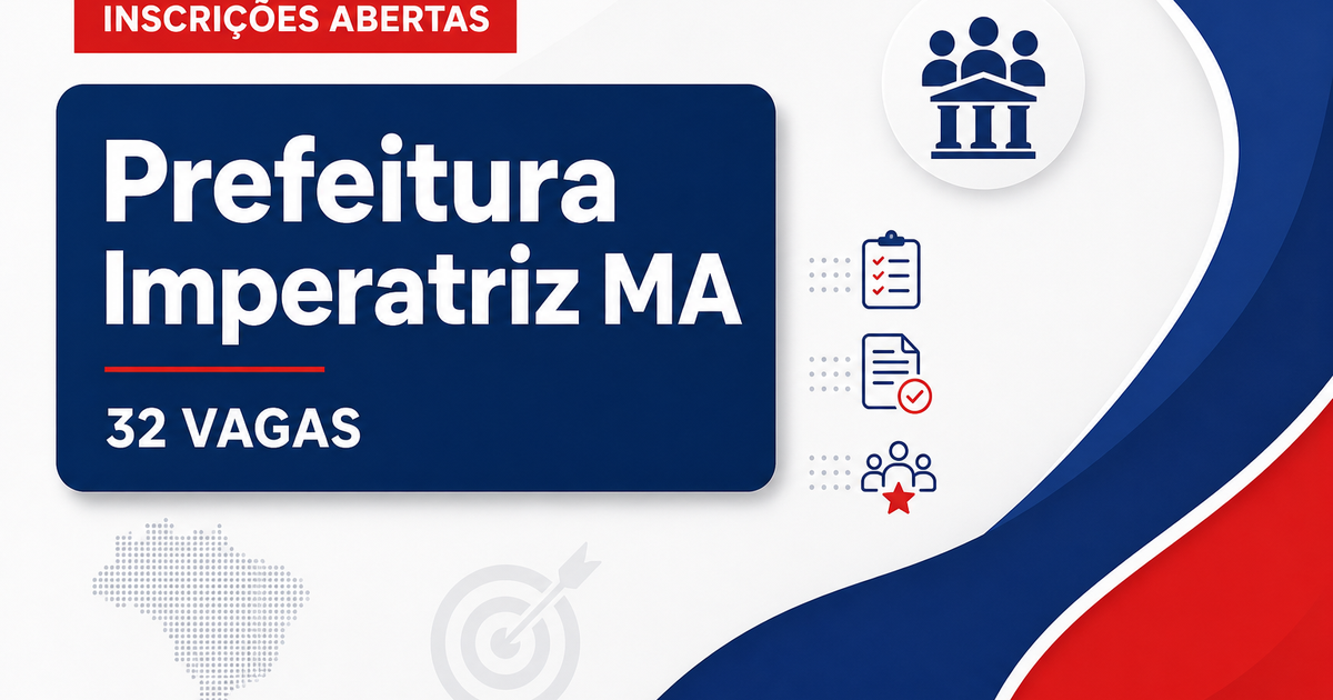 Concurso Prefeitura de Imperatriz MA: 32 vagas para guarda-vidas abertas - Prefeitura de Imperatriz