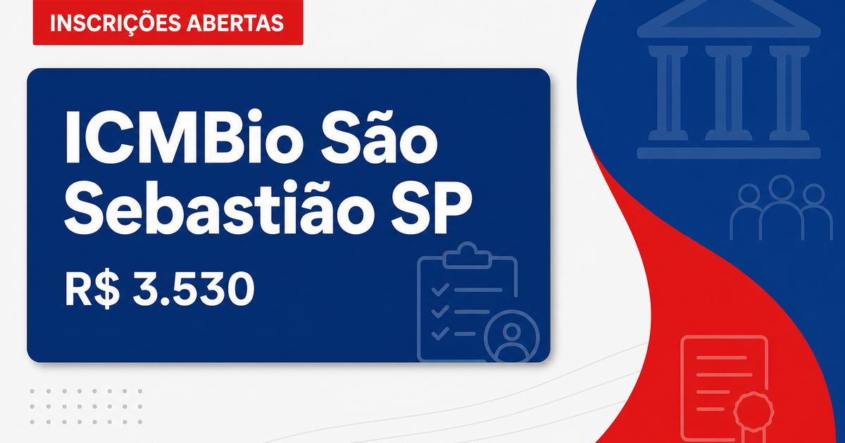 ICMBio - Instituto Chico Mendes de Conservação da Biodiversidade: ICMBio - SP abre processo seletivo para agentes ambien - Instituto Chico Mendes de Conservação da Biodiversidade